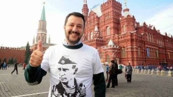 Salvini torna a Mosca per protestare contro le sanzioni europee