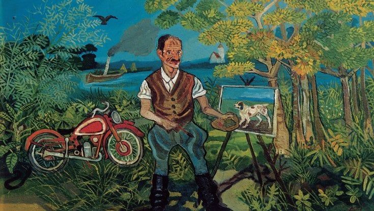 Antonio Ligabue l'irregolare: i suoi autoritratti in mostra ad Aosta