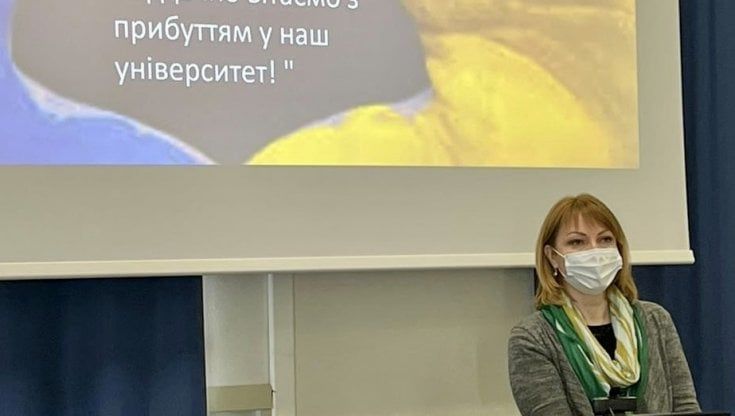 Docente in fuga da Kiev, la nuova vita della prof Yulija all'Università di Siena
