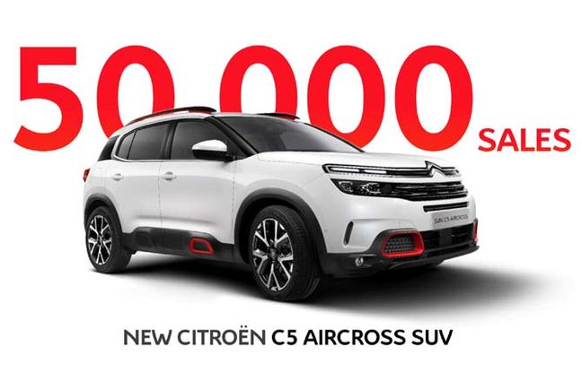 Citroën C5 Aircross, vendite da record