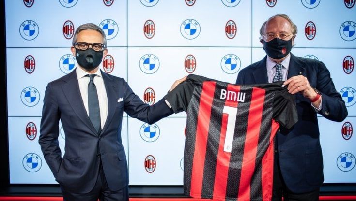 Bmw Italia scende in campo con il Milan