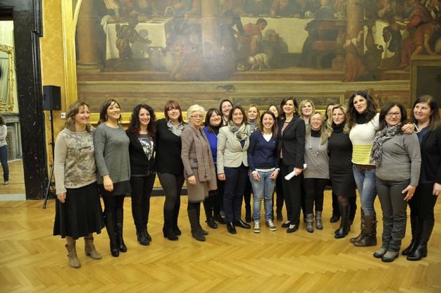 Laura Boldrini incontra le dipendenti Ericsson a rischio licenziamento