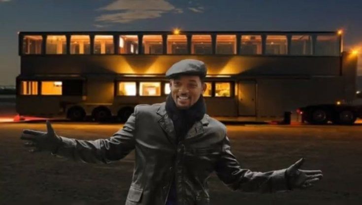 Will Smith, il video del camper più grande del mondo