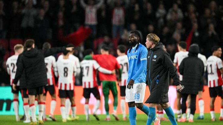 Olanda amarissima per il Napoli, azzurri travolti dal Psv Eindhoven 6-2