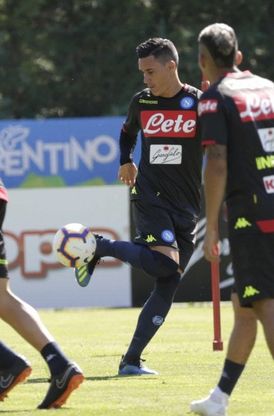 Dimaro, l'allenamento del mattino
