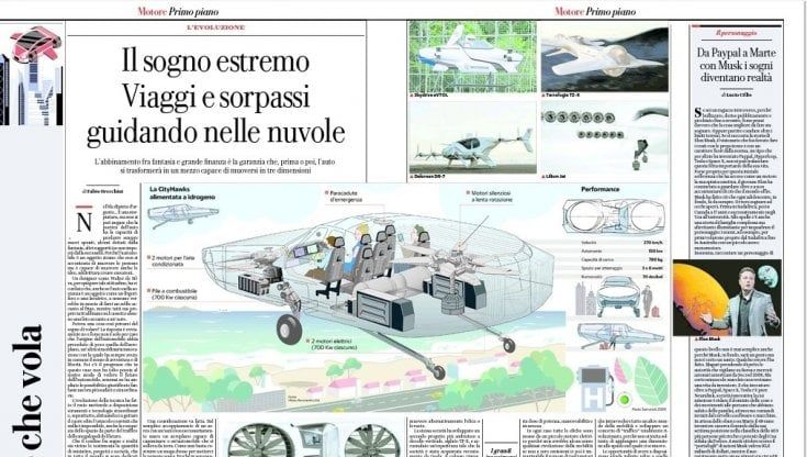 Viaggi e sorpassi fra le nuvole...