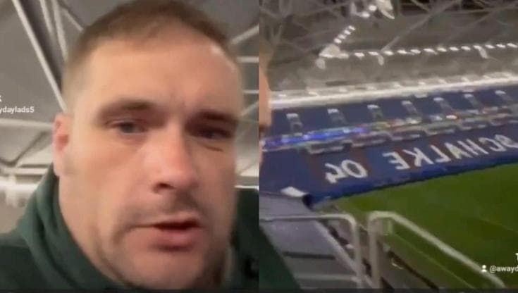 Euro 2024, Il tifoso inglese ubriaco si risveglia alle 4 del mattino nello stadio deserto e gelato