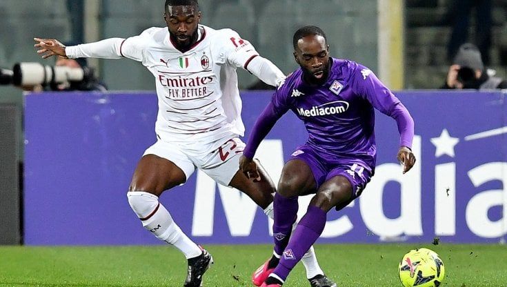 Le pagelle di Fiorentina Milan: Ikoné, rapidità e talento. Thiaw incerto, Rebic un fantasma in campo