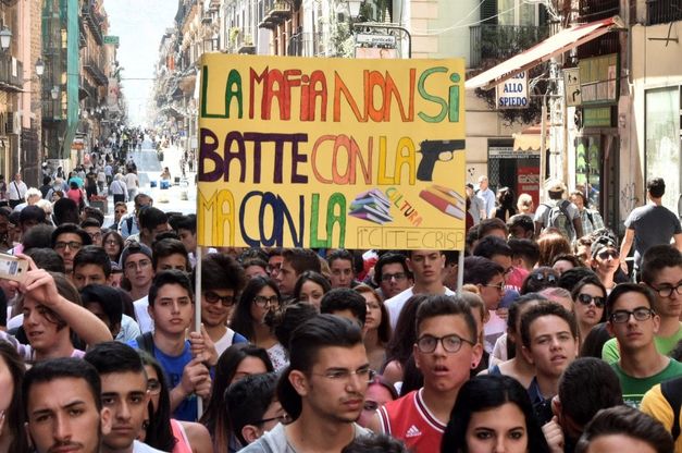 Palermo: i ragazzi delle scuole alla festa di Addiopizzo 