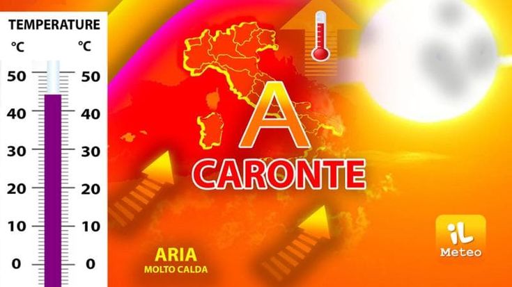 Previsioni meteo, nel weekend arriva Caronte, l’anticiclone africano ancora più caldo