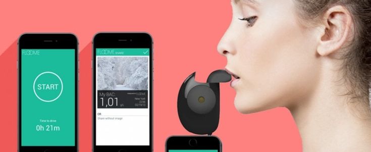 Idea Floome: così il cellulare diventa un etilometro