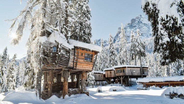 Se una notte d'inverno nel glamping sotto le stelle