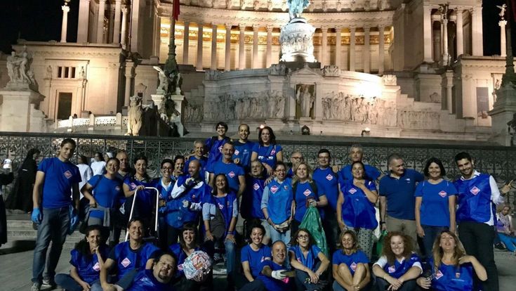 Tutti in trasferta per ripulire e far scoprire la Città Eterna