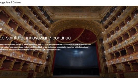Dai canali di Venezia al Teatro Massimo di Palermo: il Gran Tour è su Google