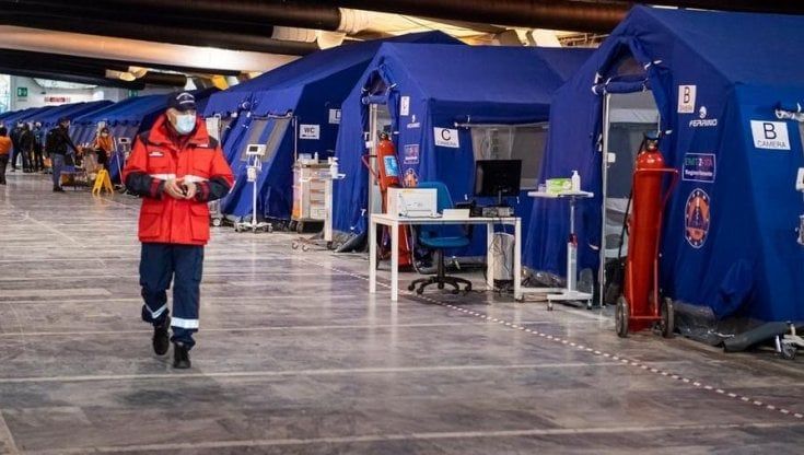 Torino, l'ospedale da campo a Torino Esposizioni diventerà centro vaccinale 24 ore su 24