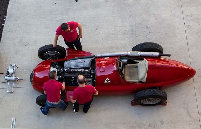 Alfa Romeo, omaggio alla GP Tipo 159 "Alfetta"