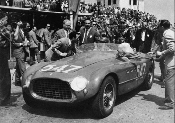 Livrea #8, ispirata alla Ferrari 340 MM Vignale Spider del 1953