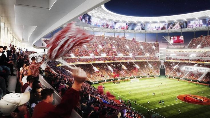 Tentazione americana: il nuovo stadio della Roma dirottato a Fiumicino