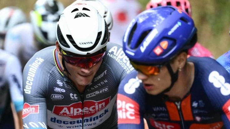 Van der Poel si ritira dal Tour: ha la polmonite