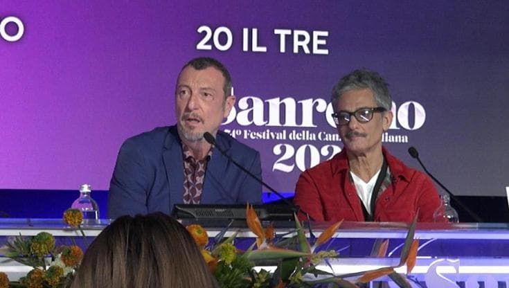 Sanremo, Amadeus: "Ingiusti i fischi a Geolier, ha solo fatto il suo mestiere"
