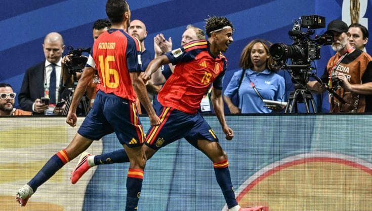 Lamine Yamal accende la Spagna: 4-0 all’Arabia Saudita