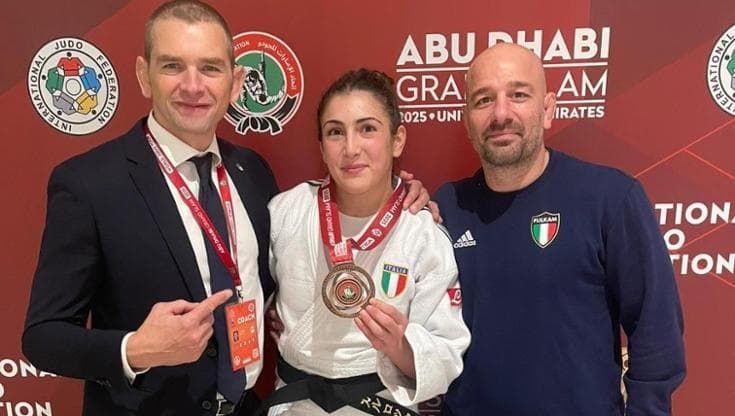 Judo, Avanzato è bronzo ad Abu Dhabi. Settimo posto per Esposito