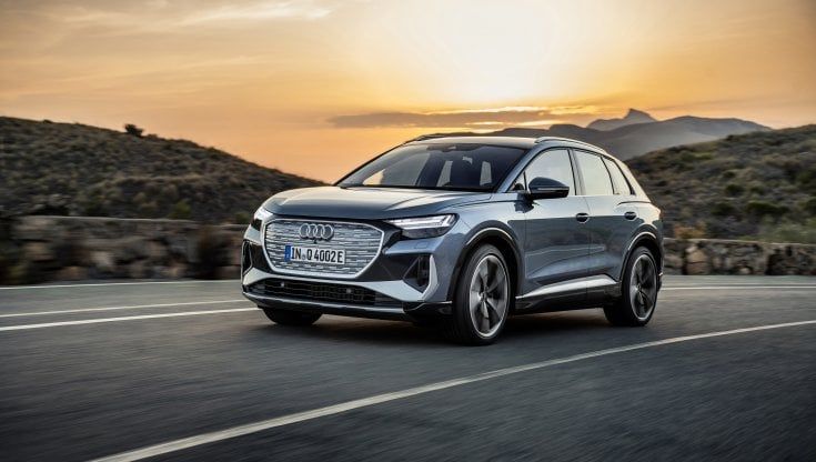 Audi Q4 e-tron, il Suv elettrico da 500 km di autonomia