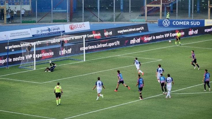 Il Catania perde ancora, al Massimino passa anche la Scafatese
