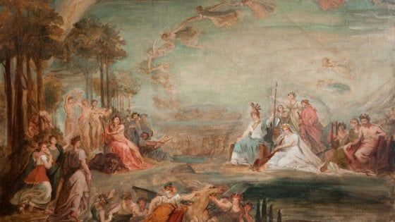 Fiere Parma dona copie due bozzetti di "Le muse in scena" al museo Lombardi