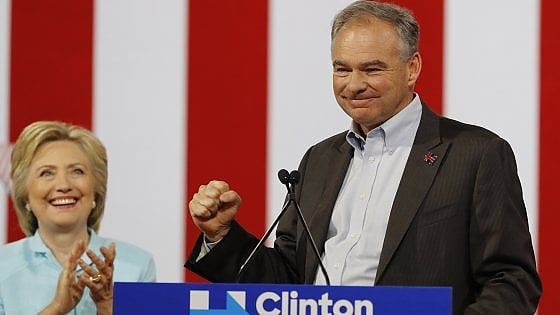  Clinton e Kaine insieme sul palco a Miami: "Somos todos americanos"