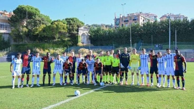 Genoa cala il poker. L’Entella alla pari per un tempo, poi il crollo