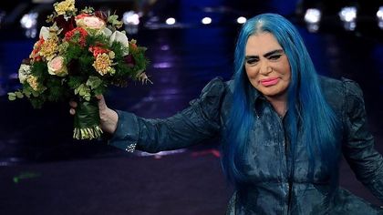Sanremo, la vincitrice morale Loredana Bertè: 