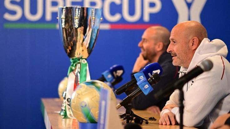 Supercoppa, Italiano: “Arriviamo in finale senza ansia. Avere qui Roberto Baggio ci dà forza”