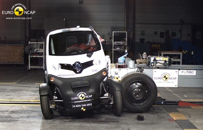 Microcar, voti bassi nei crash-test