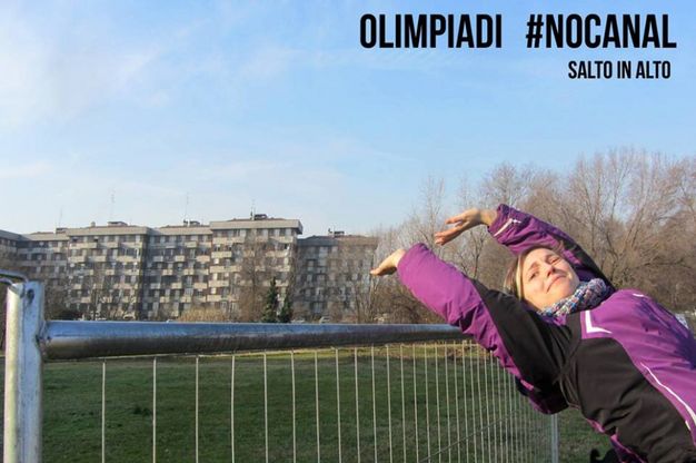 No Canal, la protesta anti Expo diventa un'Olimpiade