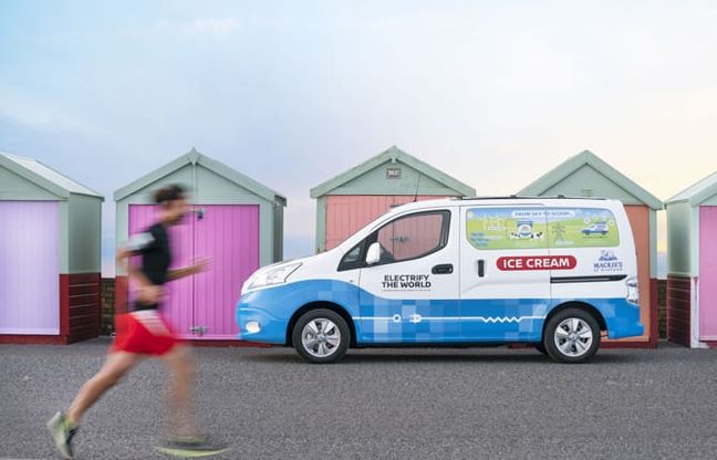 Gelati a zero emissioni, Nissan senza confini