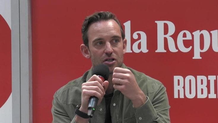 Joël Dicker all’Arena Repubblica Robinson: “Il mio libro per tutti”