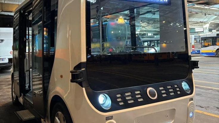 A Torino debutteranno minibus a guida autonoma: passeggeri a bordo