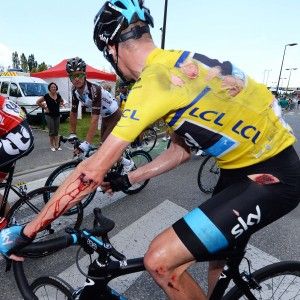 Giro del Delfinato, Froome cade ma si salva. Bakelants vince la sesta