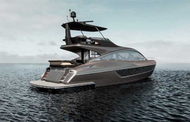 LY 650, prende forma il luxury yacht Lexus