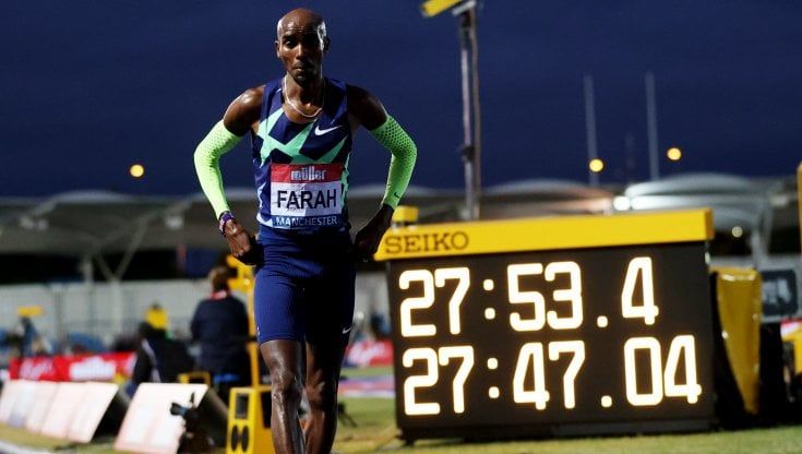Atletica, Mo Farah fallisce il tempo minimo sui 10 mila metri: ora i Giochi sono un miraggio