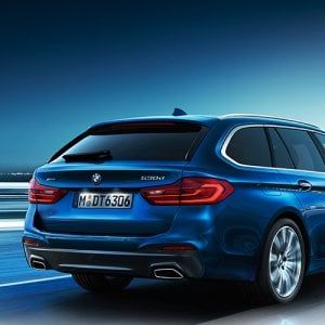 Nuova Bmw Serie 5 Touring, la station del futuro è fra noi