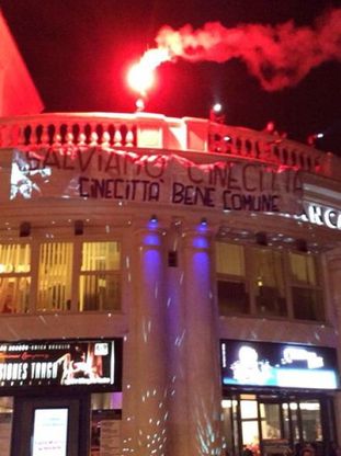 "Salviamo Cinecitt&agrave;", contro il piano degli studios<br />contestato il presidente Abete