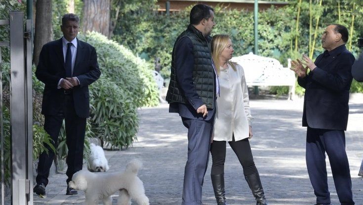 Centrodestra, doppio vertice a destra. I timori dei ministri forzisti: “Qui non decide Salvini”
