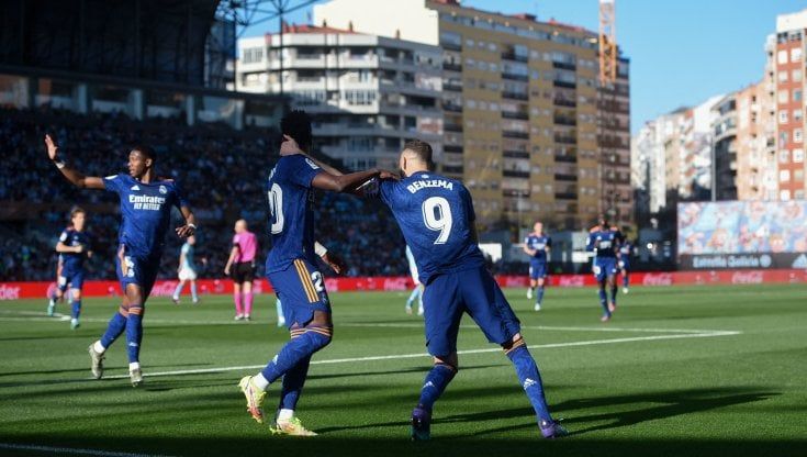 Benzema piega il Celta Vigo: Real Madrid sempre più in fuga. L'Atletico sale al secondo posto