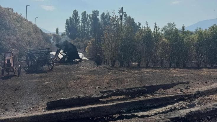 Incendio nel sito archeologico, Zuchtriegel: "Barbarie, ricostruiremo Longola più bella di prima"