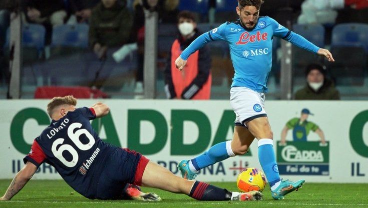 Le pagelle di Cagliari-Napoli: Lovato autorevole, Mertens un fantasma
