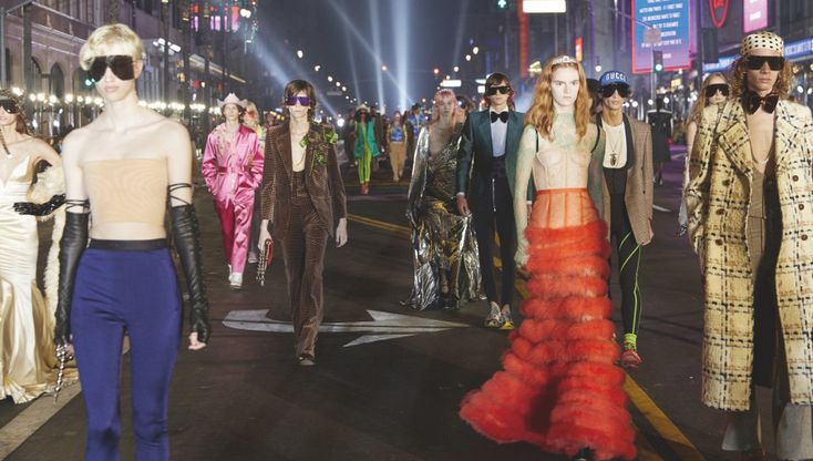 Gucci Love Parade: l'Olimpo moderno di Alessandro Michele sfila a Hollywood
