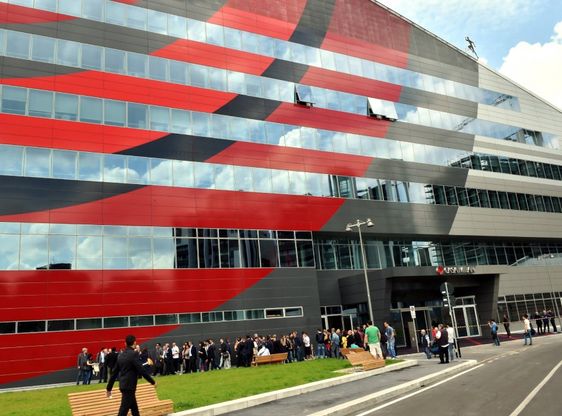 Presentata Casa Milan, rossoneri nel futuro