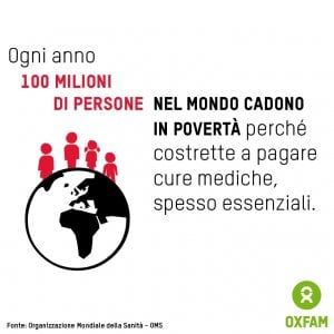 Oxfam: "Una persona su 3 nel Mondo non ha accesso a farmaci essenziali"
